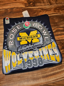 L - NEW Vintage 1998 Michigan Wolverines NCAA Rose Bowl Champions Sweatshirt