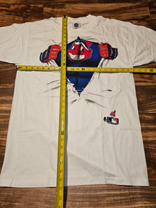 L/XL - Vintage 1995 Cleveland Indians MLB Shirt