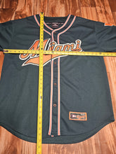 Load image into Gallery viewer, L/XL - Vintage Miami Hurricanes NCAA Baseball Jersey