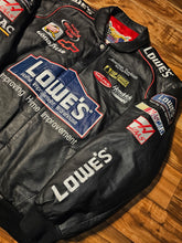Load image into Gallery viewer, XXL - Vintage Nascar Jimmie Johnson Lowe's Jeff Hamilton Leather Jacket