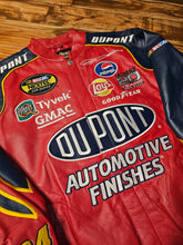 Load image into Gallery viewer, L - NEW Vintage Nascar Jeff Gordon DuPont Chase Authentics Leather Jacket