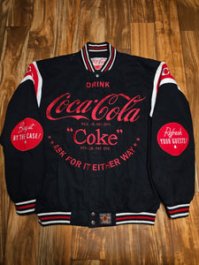 L/XL - Vintage Coca Cola JH Design Soda Promo Jacket