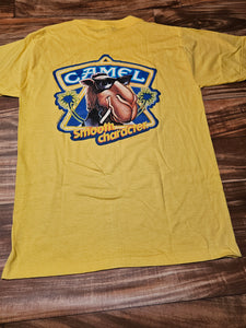 L/XL - Vintage 1989 Camel Cigarette Promo Shirt