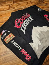 Load image into Gallery viewer, M/L - Vintage Coors Light Sterling Martin Nascar Jeff Hamilton Jacket