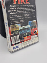 Load image into Gallery viewer, Black Fire Sega Saturn Complete CIB w/ Manual Disc &amp; Case Video Game