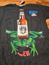 Load image into Gallery viewer, L - NEW Vintage 1996 Rare Miller Lite Budweiser Promo Shirt