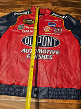 Load image into Gallery viewer, L - NEW Vintage Nascar Jeff Gordon DuPont Chase Authentics Leather Jacket