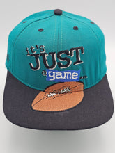 Load image into Gallery viewer, Vintage BigBallSports Football It's Just a Game Hat