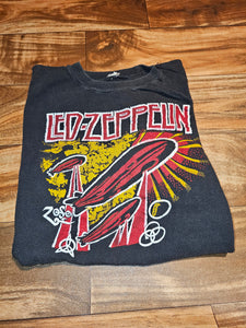 SM - Vintage Rare Led Zeppelin Zoso IV Rock Band Album Shirt