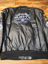 Load image into Gallery viewer, L - Vintage Nascar Rusty Wallace Miller Lite Jeff Hamilton Leather Jacket