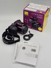 Load image into Gallery viewer, Nikon Coolpix B500 16MP Digital Camera 40x Optical Zoom - Purple Plum Box + 64GB SD Card
