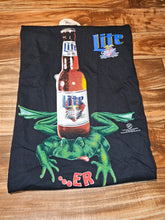 Load image into Gallery viewer, L - NEW Vintage 1996 Rare Miller Lite Budweiser Promo Shirt