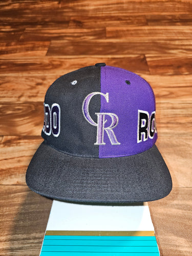 Vintage Colorado Rockies 100% Wool MLB Sports Hat