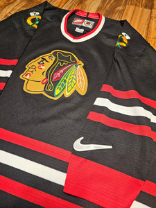 L - Vintage Nike Chicago Blackhawks NHL Jersey