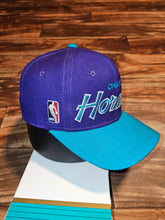 Load image into Gallery viewer, Vintage Charolette Hornets NBA Sports Fitted Script Hat 7 1/8