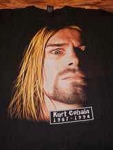 Load image into Gallery viewer, XL - Kurt Cobain 2000s Bootleg Tribute Shirt