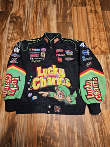 YOUTH Large - Vintage Lucky Charms Cereal Promo JH Design Jacket
