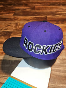 Vintage Colorado Rockies 100% Wool MLB Sports Hat