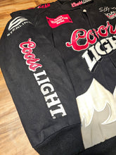 Load image into Gallery viewer, M/L - Vintage Coors Light Sterling Martin Nascar Jeff Hamilton Jacket