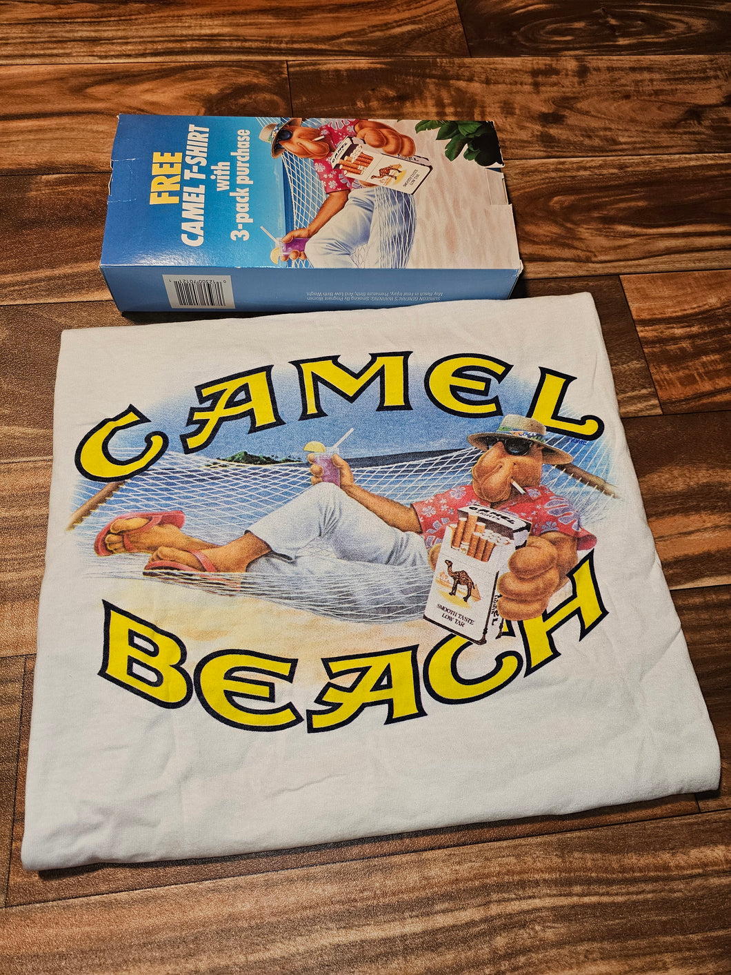 XL - NEW Vintage 1991 Camel Cigarette Promo Shirt