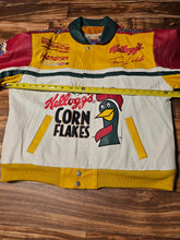 Load image into Gallery viewer, L - Vintage Nascar Terry Labonte Kelloggs Jeff Hamilton Leather Jacket