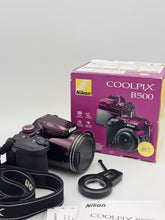 Load image into Gallery viewer, Nikon Coolpix B500 16MP Digital Camera 40x Optical Zoom - Purple Plum Box + 64GB SD Card