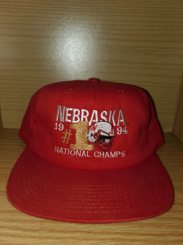 Vintage 1994 Nebraska Cornhuskers Championship Hat