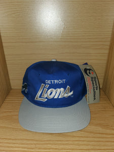 Vintage Detroit Lions Script Hat