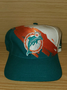 Vintage Logo Athletics Miami Dolphins Splash Hat