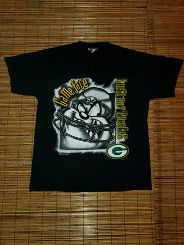 L - Vintage 1998 Looney Tunes Packer Shirt