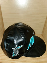 Load image into Gallery viewer, Florida Marlins &quot;Leather&quot; Hat