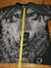 Load image into Gallery viewer, L - Vintage Liquid Blue 1995 Wolf Shirt