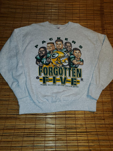 XL - Vintage 1997 Packers Caricature Sweater 