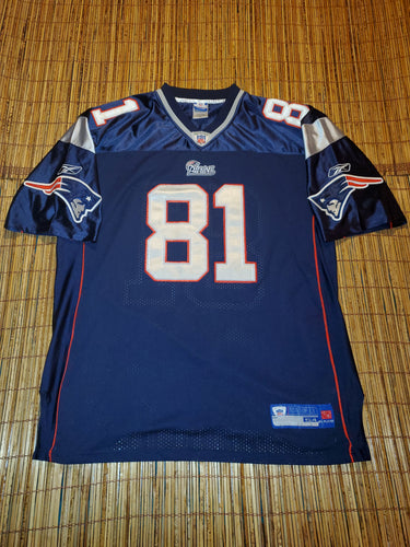 Size 54 - Randy Moss Patriots Jersey