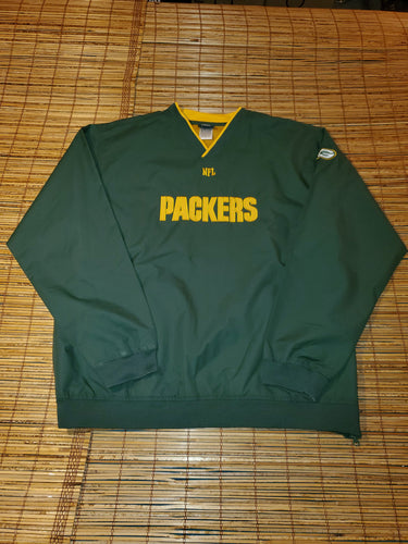 L - Packers Pullover Windbreaker