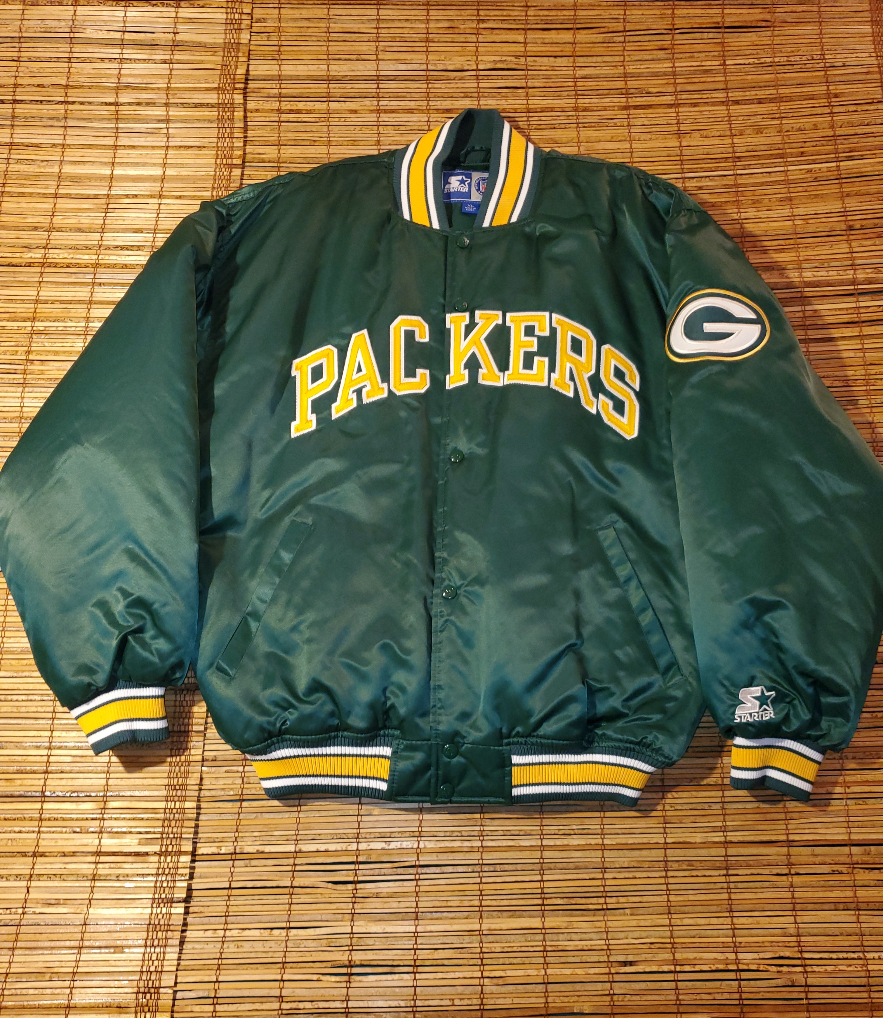 XL - Green Bay Packers Starter Pullover Front Pocket Jacket – Twisted Thrift