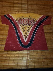 XXL - Vintage 49ers Tie Dye Shirt