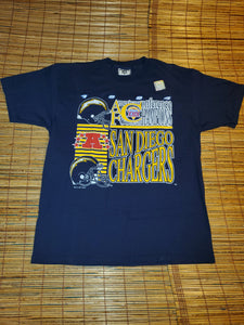 L - Vintage 1994 Chargers AFC Champion Shirt