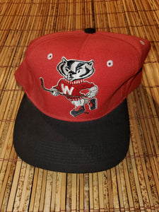 Vintage Fitted Badgers Hockey Hat