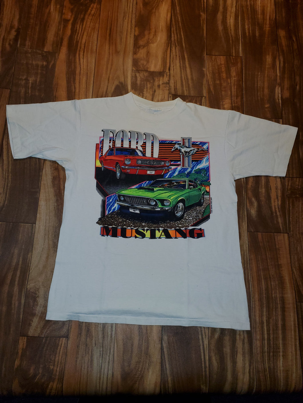 L - Vintage 1991 Mustang Shirt