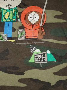 XL - Vintage 1998 South Park Camo Shirt