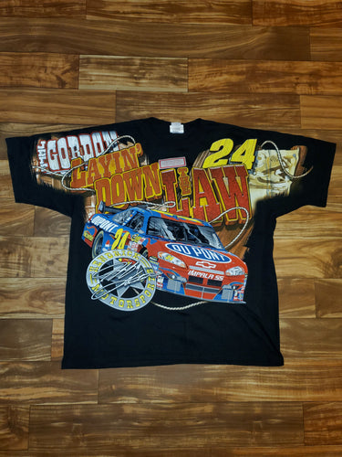 XXL - Jeff Gordon Nascar All Over Print Shirt