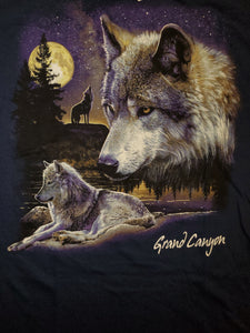L - NEW Grand Canyon Wolf Shirt