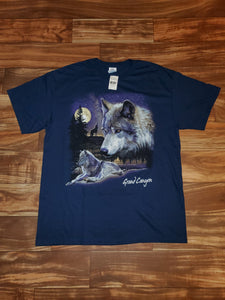 L - NEW Grand Canyon Wolf Shirt