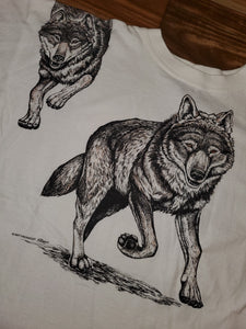 XL - Vintage Art Unlimited Wolf Shirt