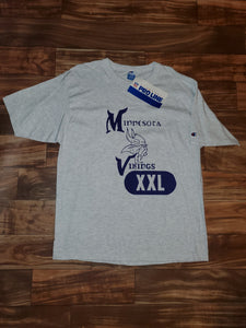 XL - NEW Vintage 1990s Minnesota Vikings NFL Champion Shirt