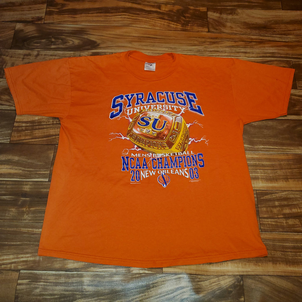 XL - 2003 Syracuse University NCAA Champions Shirt
