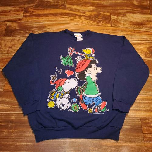 L - Vintage Peanuts Sweater