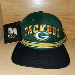Vintage Packers Velcro Strap Starter Hat
