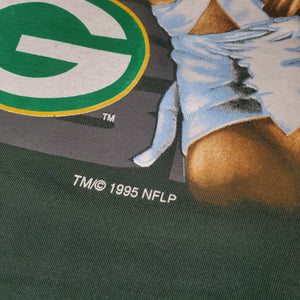 L - Vintage 1995 Packers Helmet Shirt